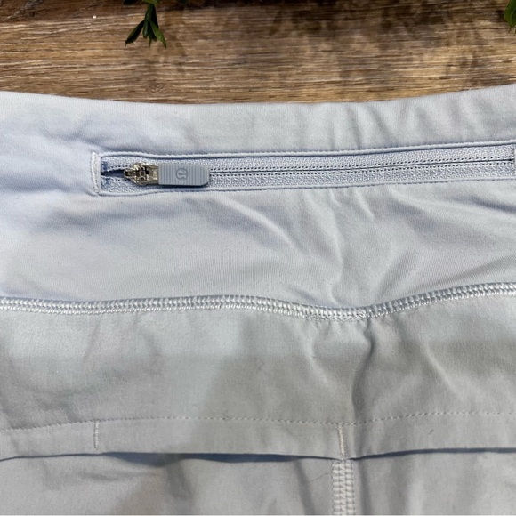 Lululemon Run Speed shorts, pale blue, 8, excellent condition - Picture 4 of 6